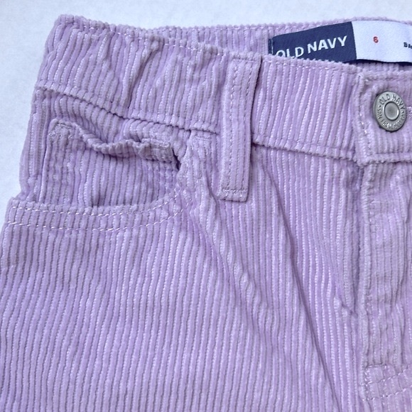 Old Navy Girls High-Waisted Baggy Wide-Leg Corduroy Pants Size 6 - Picture 5 of 12